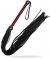 Leather Whip Black And Red