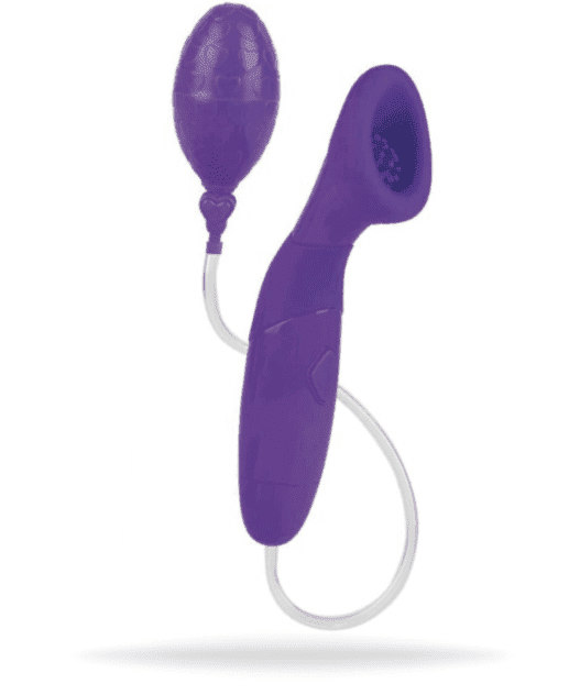 Scintillation Arousal Pump Lila vibrerande klitorispump