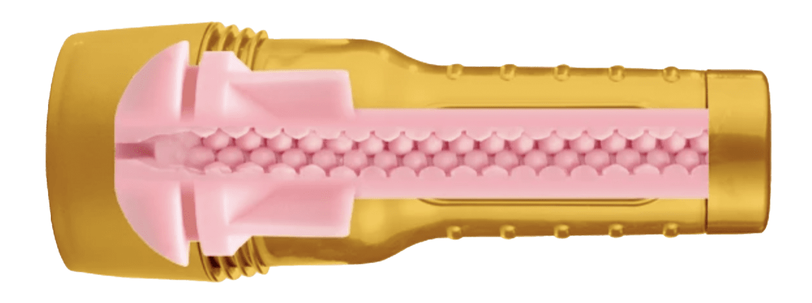 Exempelbild på texturen inuti en Fleshlight Stamina Training Unit